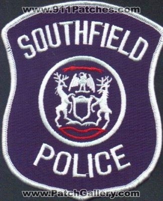 Southfield Police
Thanks to EmblemAndPatchSales.com for this scan.
Keywords: michigan