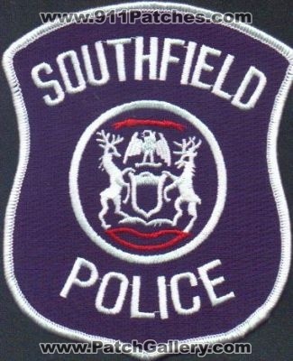 Southfield Police
Thanks to EmblemAndPatchSales.com for this scan.
Keywords: michigan