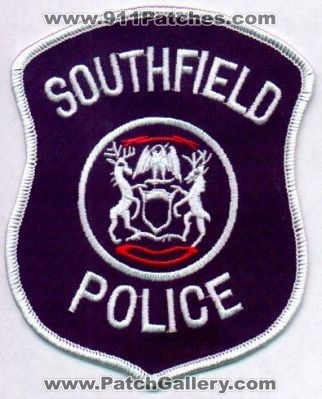 Southfield Police
Thanks to EmblemAndPatchSales.com for this scan.
Keywords: michigan