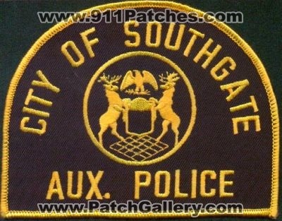 Southgate Police Aux
Thanks to EmblemAndPatchSales.com for this scan.
Keywords: michigan city of auxiliary