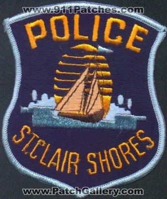 St Clair Shores Police
Thanks to EmblemAndPatchSales.com for this scan.
Keywords: michigan saint