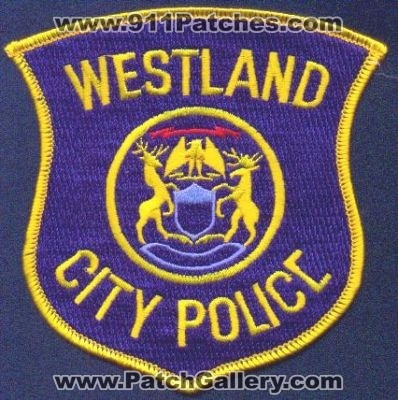 Westland City Police
Thanks to EmblemAndPatchSales.com for this scan.
Keywords: michigan