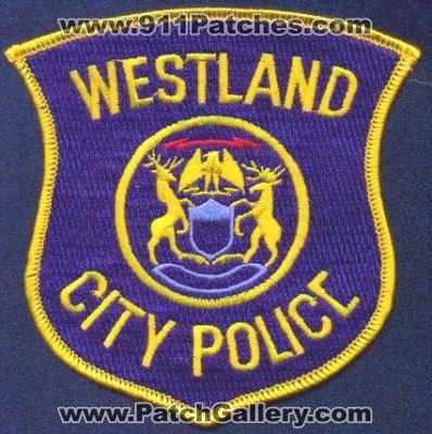 Westland City Police
Thanks to EmblemAndPatchSales.com for this scan.
Keywords: michigan