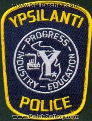 Ypsilanti Police
Thanks to EmblemAndPatchSales.com for this scan.
Keywords: michigan