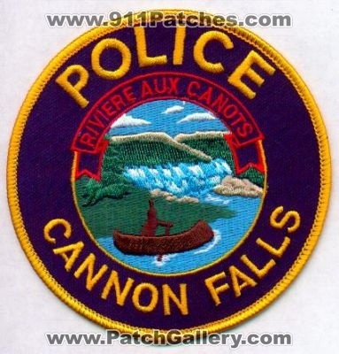 Cannon Falls Police
Thanks to EmblemAndPatchSales.com for this scan.
Keywords: minnesota