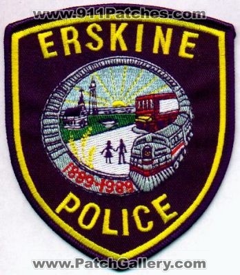 Erskine Police
Thanks to EmblemAndPatchSales.com for this scan.
Keywords: minnesota