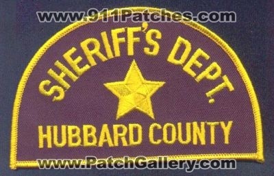 Hubbard County Sheriff's Dept
Thanks to EmblemAndPatchSales.com for this scan.
Keywords: minnesota sheriffs department