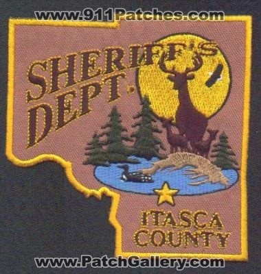 Itasca County Sheriff's Dept
Thanks to EmblemAndPatchSales.com for this scan.
Keywords: minnesota sheriffs department