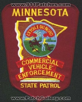 Minnesota State Patrol Commercial Vehicle Enforcement
Thanks to EmblemAndPatchSales.com for this scan.
Keywords: police