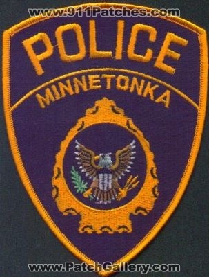 Minnetonka Police
Thanks to EmblemAndPatchSales.com for this scan.
Keywords: minnesota