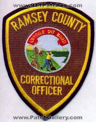 Ramsey County Correctional Officer
Thanks to EmblemAndPatchSales.com for this scan.
Keywords: minnesota
