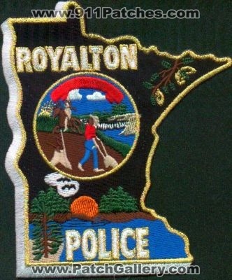 Royalton Police
Thanks to EmblemAndPatchSales.com for this scan.
Keywords: minnesota