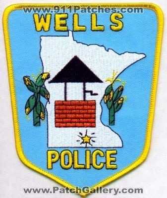 Wells Police
Thanks to EmblemAndPatchSales.com for this scan.
Keywords: minnesota