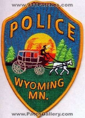 Wyoming Police
Thanks to EmblemAndPatchSales.com for this scan.
Keywords: minnesota