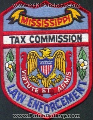 Mississippi Tax Commission Law Enforcement
Thanks to EmblemAndPatchSales.com for this scan.
Keywords: police