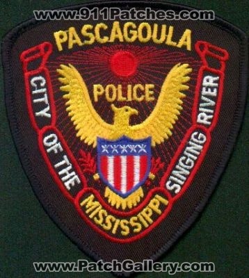 Pascagoula Police
Thanks to EmblemAndPatchSales.com for this scan.
Keywords: mississippi city of