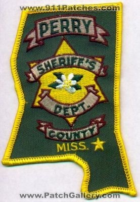 Perry County Sheriff's Dept
Thanks to EmblemAndPatchSales.com for this scan.
Keywords: mississippi sheriffs department