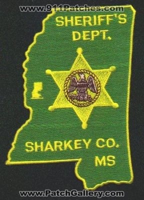 Sharkey County Sheriff's Dept
Thanks to EmblemAndPatchSales.com for this scan.
Keywords: mississippi sheriffs department