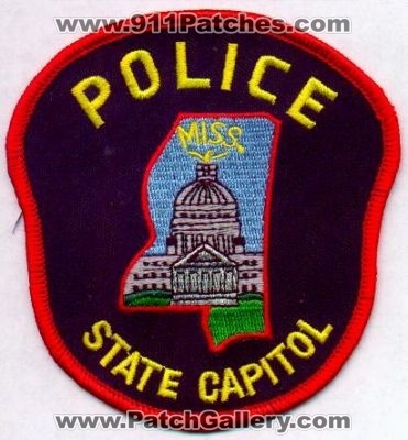 State Capitol Police
Thanks to EmblemAndPatchSales.com for this scan.
Keywords: mississippi