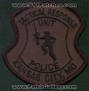 Kansas City Police Tactical Response Unit
Thanks to EmblemAndPatchSales.com for this scan.
Keywords: missouri