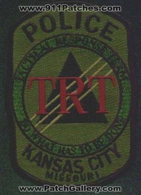 Kansas City Police Tactical Response Team
Thanks to EmblemAndPatchSales.com for this scan.
Keywords: missouri trt