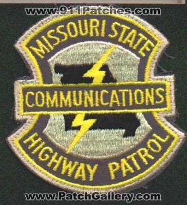 Missouri State Highway Patrol Communications
Thanks to EmblemAndPatchSales.com for this scan.
Keywords: police