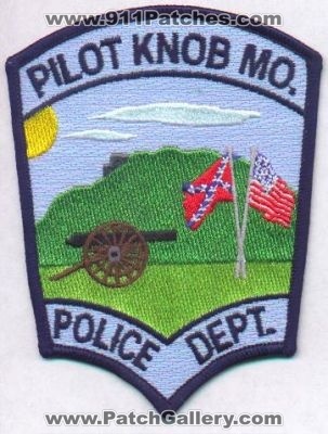Pilot Knob Police Dept
Thanks to EmblemAndPatchSales.com for this scan.
Keywords: missouri department