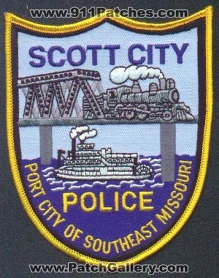 Scott City Police
Thanks to EmblemAndPatchSales.com for this scan.
Keywords: missouri