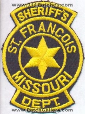 St Francois Sheriff's Dept
Thanks to EmblemAndPatchSales.com for this scan.
Keywords: missouri saint sheriffs department