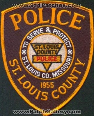 St Louis County Police
Thanks to EmblemAndPatchSales.com for this scan.
Keywords: missouri saint