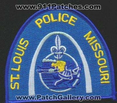 St Louis Police
Thanks to EmblemAndPatchSales.com for this scan.
Keywords: missouri saint