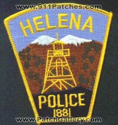 Helena Police
Thanks to EmblemAndPatchSales.com for this scan.
Keywords: montana
