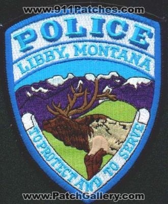 Libby Police
Thanks to EmblemAndPatchSales.com for this scan.
Keywords: montana
