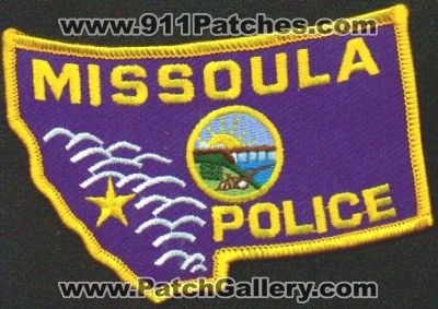 Missoula Police
Thanks to EmblemAndPatchSales.com for this scan.
Keywords: montana