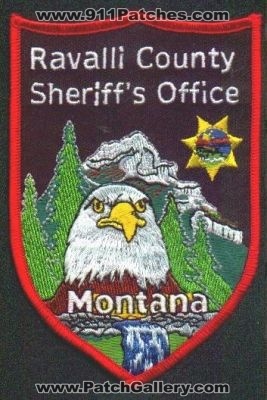 Ravalli County Sheriff's Office
Thanks to EmblemAndPatchSales.com for this scan.
Keywords: montana sheriffs
