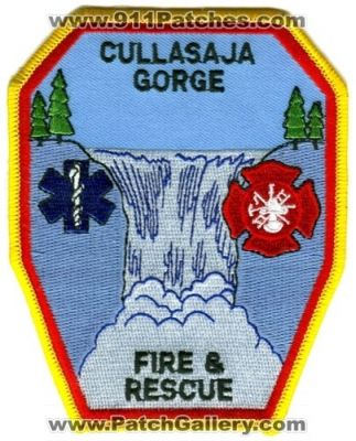 Cullasaja Gorge Fire and Rescue (North Carolina)
Scan By: PatchGallery.com
Keywords: &