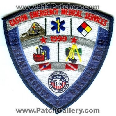 Gaston County Emergency Medical Services Special Tactics and Rescue Team (North Carolina)
Scan By: PatchGallery.com
Keywords: ems star