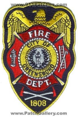 Greensboro Fire Department (North Carolina)
Scan By: PatchGallery.com
Keywords: dept. city of