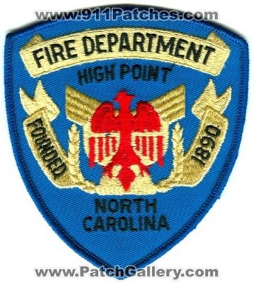 High Point Fire Department (North Carolina)
Scan By: PatchGallery.com
Keywords: dept.