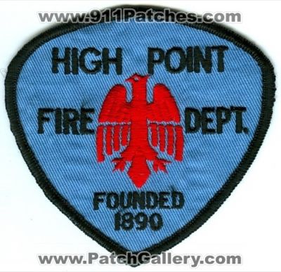 High Point Fire Department (North Carolina)
Scan By: PatchGallery.com
Keywords: dept.