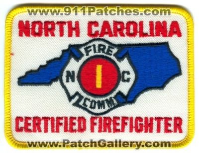 North Carolina Certified FireFighter 1 (North Carolina)
Scan By: PatchGallery.com
Keywords: fire I comm nc