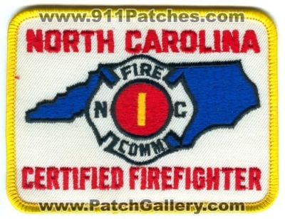 North Carolina Certified FireFighter 1 (North Carolina)
Scan By: PatchGallery.com
Keywords: fire I comm nc