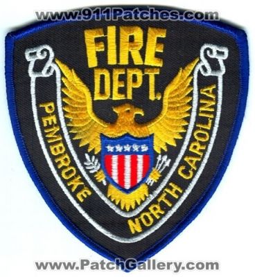 Pembroke Fire Department (North Carolina)
Scan By: PatchGallery.com
Keywords: dept.