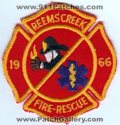 Reems Creek Fire Rescue (North Carolina)
Scan By: PatchGallery.com
