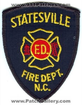 Statesville Fire Department (North Carolina)
Scan By: PatchGallery.com
Keywords: f.d. dept. n.c.