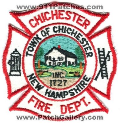 Chichester Fire Department (New Hampshire)
Scan By: PatchGallery.com
Keywords: dept. town of