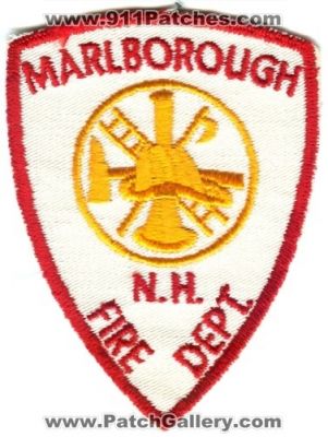 Marlborough Fire Department (New Hampshire)
Scan By: PatchGallery.com
Keywords: dept. n.h.