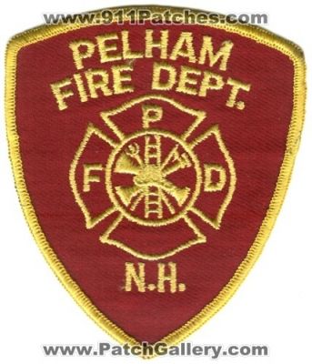 Pelham Fire Department (New Hampshire)
Scan By: PatchGallery.com
Keywords: dept. pfd n.h.