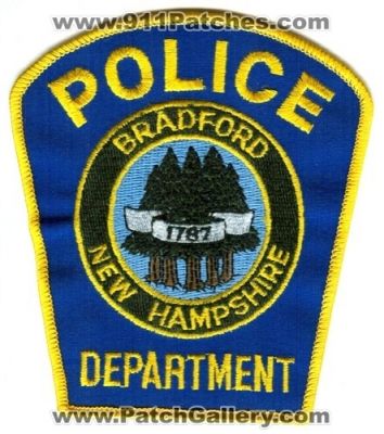 Bradford Police Department (New Hampshire)
Scan By: PatchGallery.com
