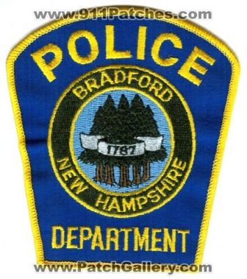 Bradford Police Department (New Hampshire)
Scan By: PatchGallery.com
